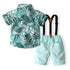 Children's Leaf Shirt Shorts Set